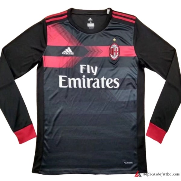 Camiseta Milan Tercera equipación ML 2017-2018
